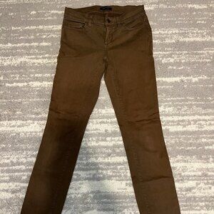 Ann Taylor Olive Skinny Pants
